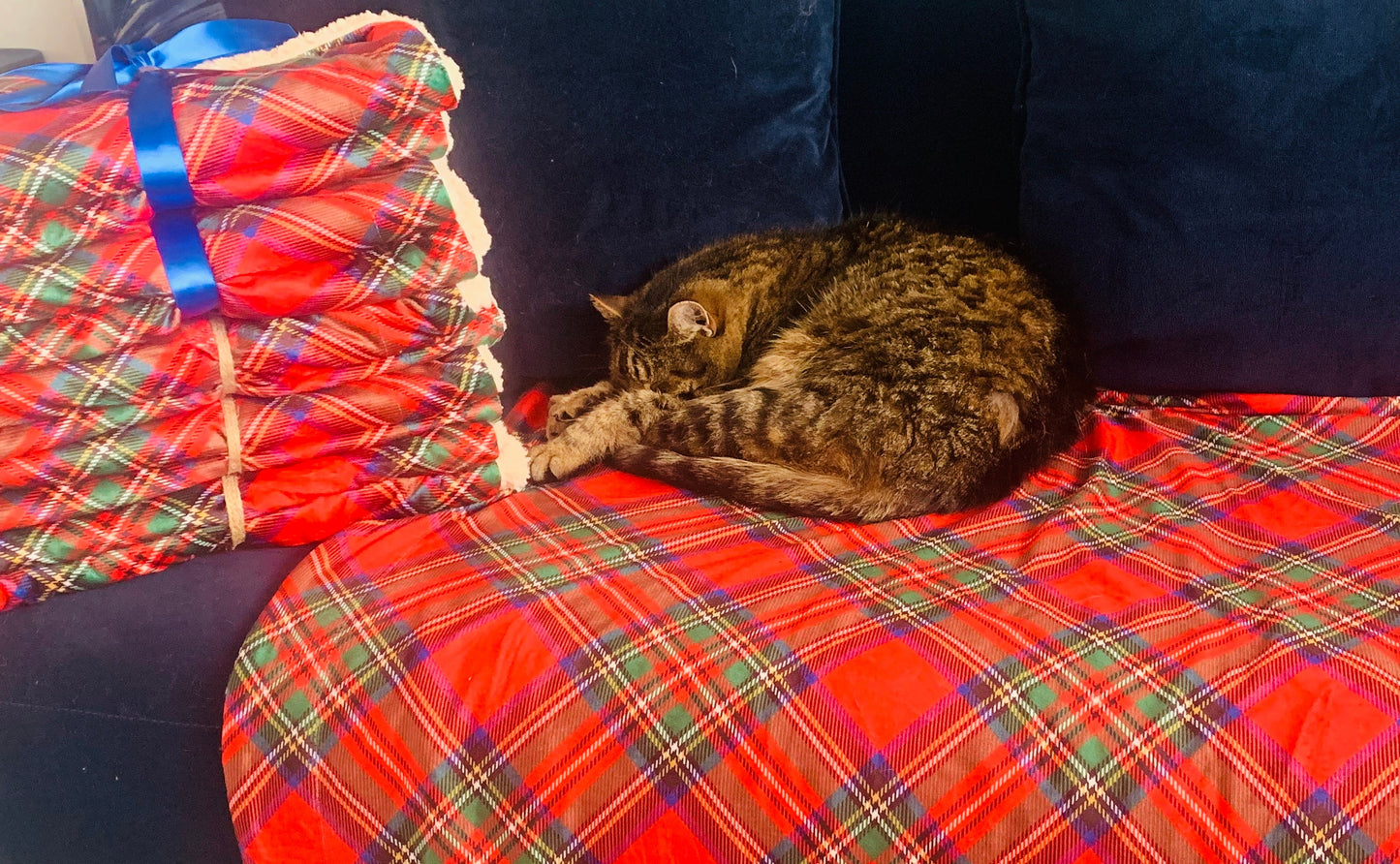 Royal Stewart Tartan Snuggle Blanket